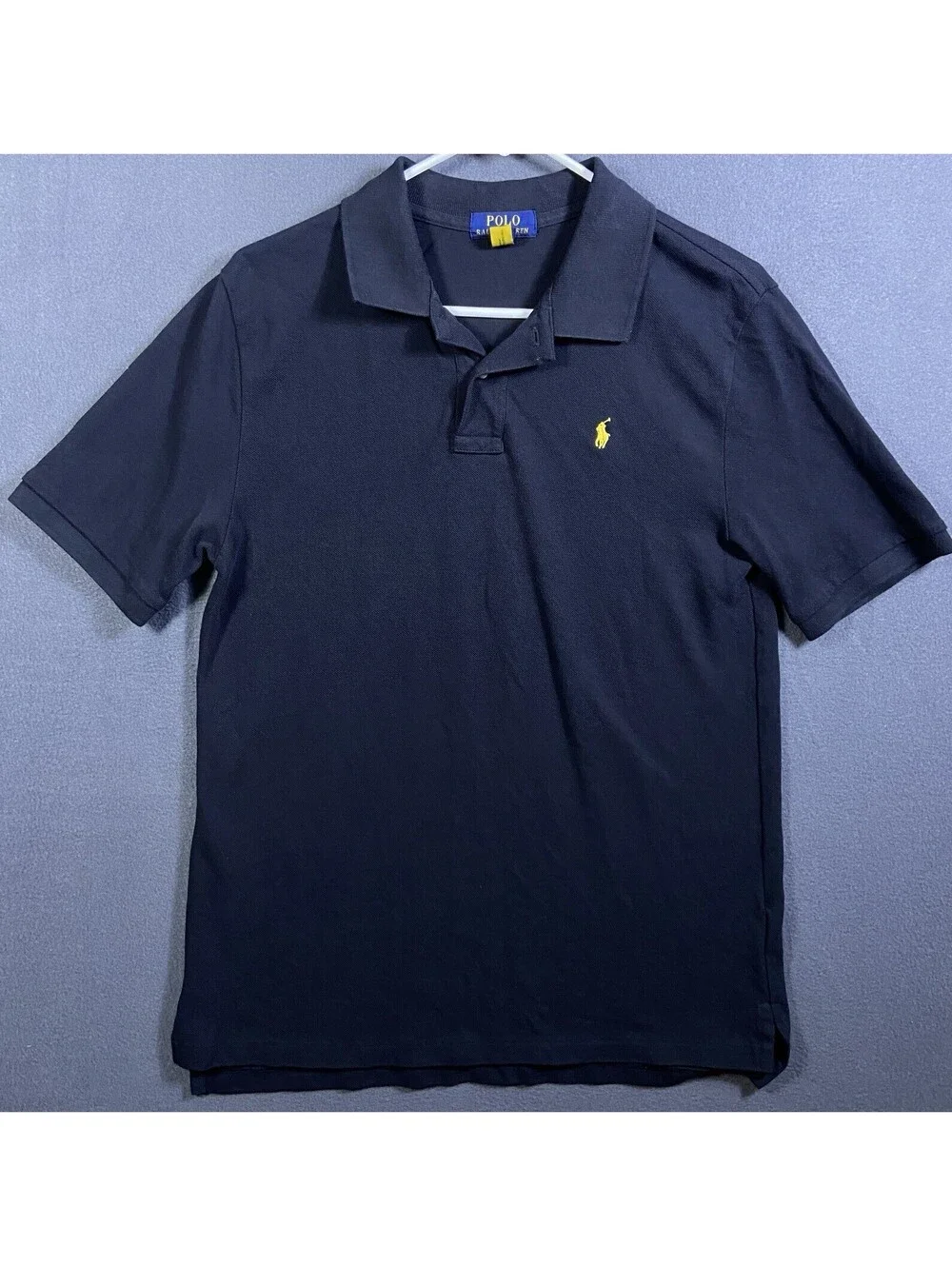 Polo Ralph Lauren Shirt Boys XL 18-20 Navy Pony Preppy Heritage Uniform Rugby